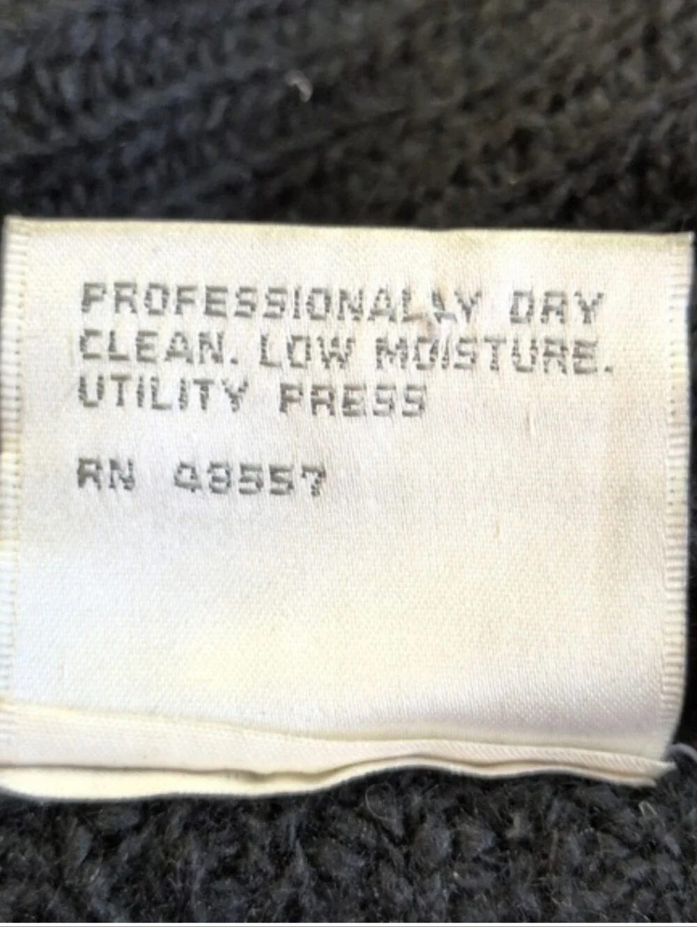 Vintage Mervyns Silk-Angora Blend Crew Neck Cable Knit Sweater